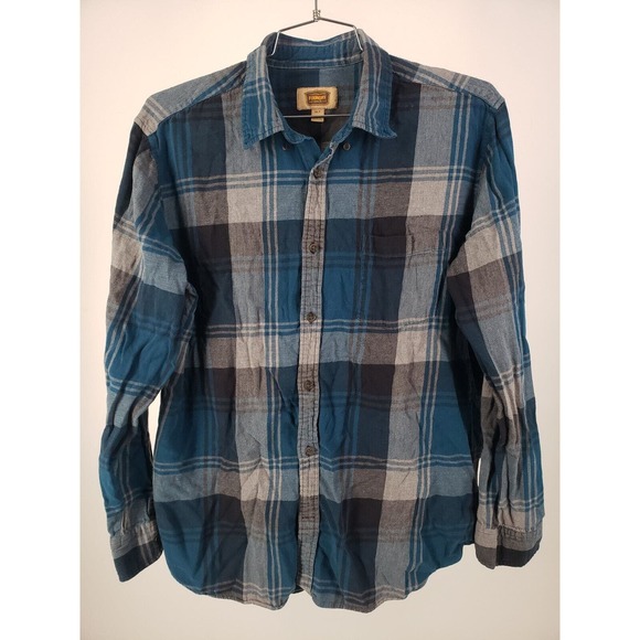 FOUNDRY BLUE AND WHITE SHIRT NWT 2XLT BIG AND TALL - Picture 2 of 7